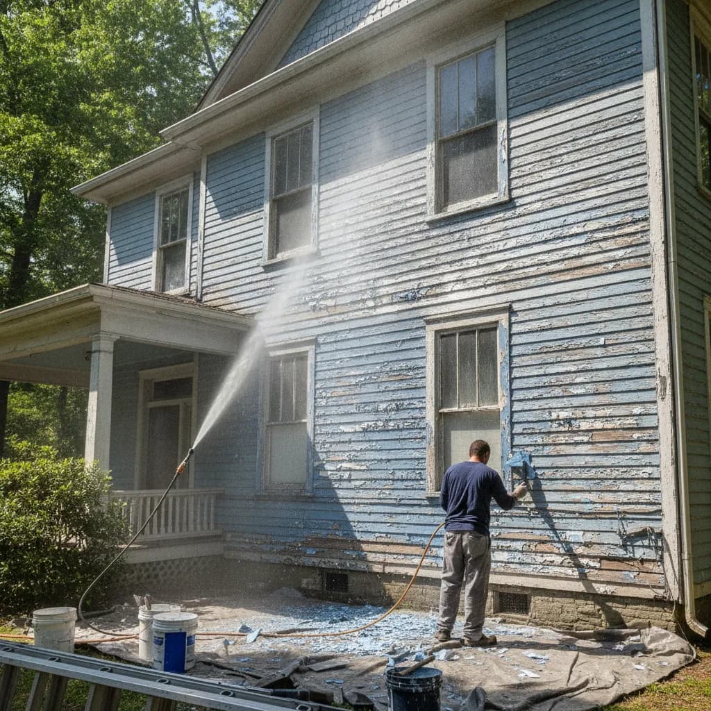 Exterior Painting Preparation Steps Atlanta