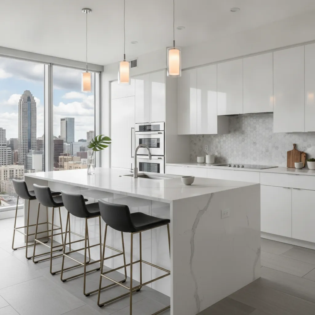 Paint Kitchen Cabinets Midtown Condo