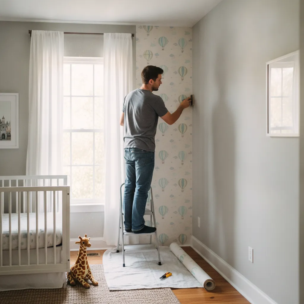 Peel And Stick Wallpaper Installation Atlanta