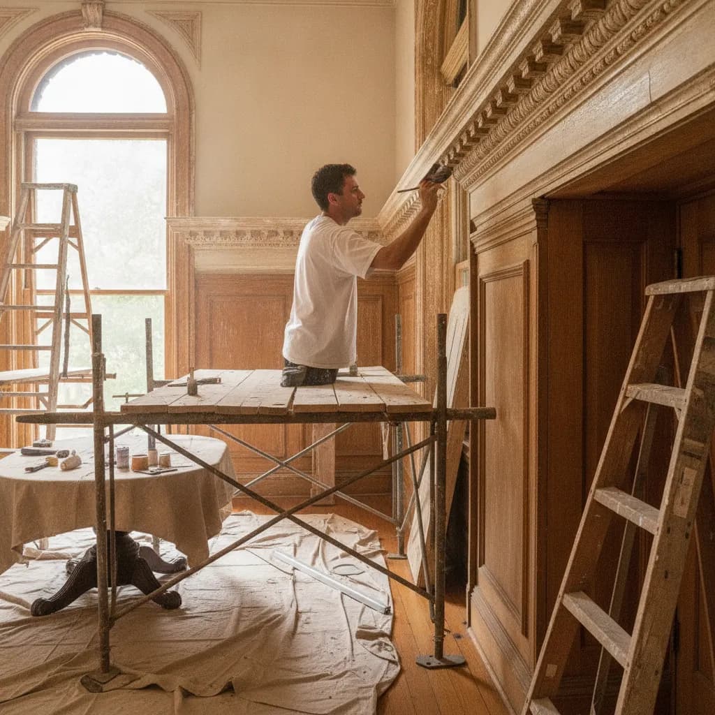 Match Old Trim Colors Restoration Decatur