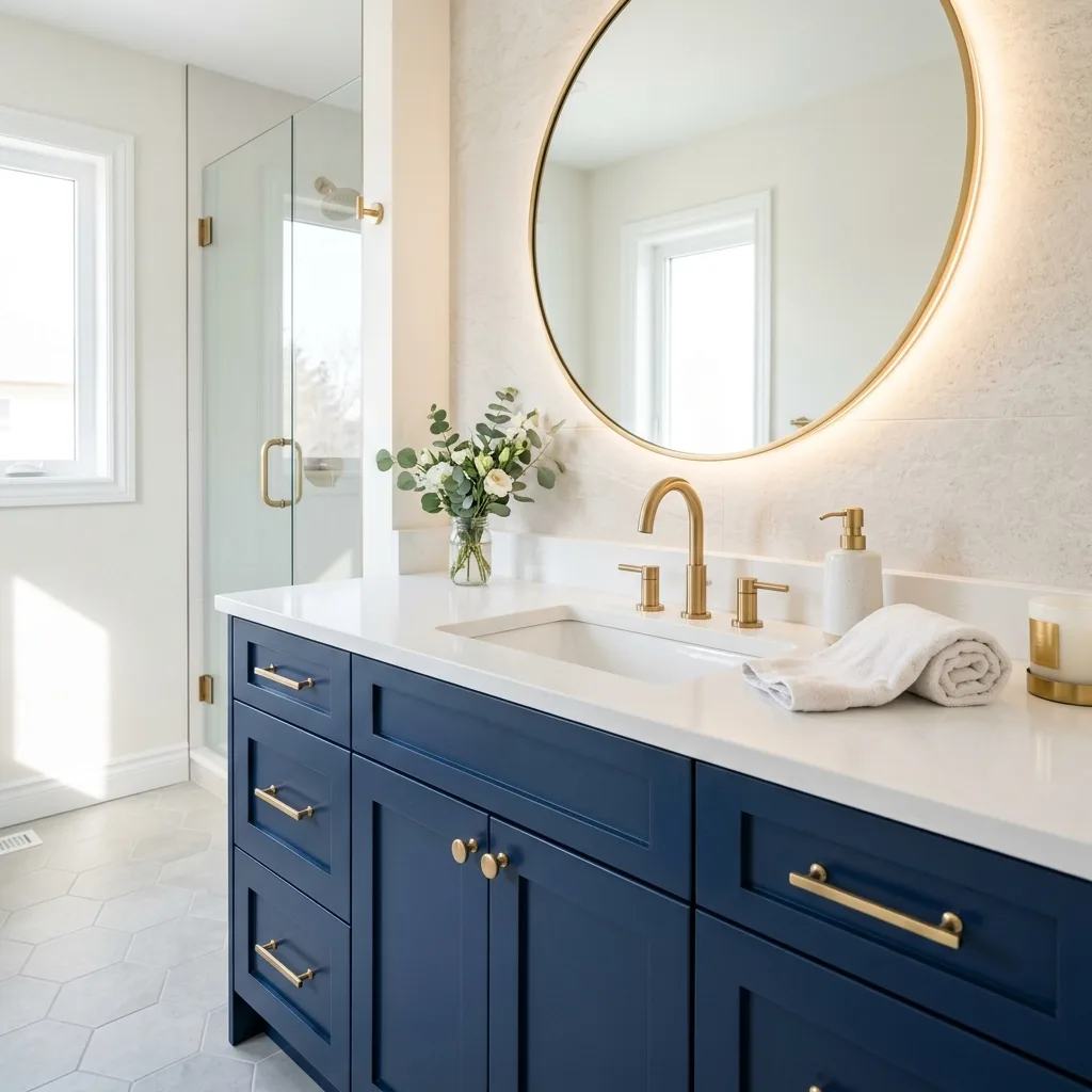 Atlanta Bathroom Cabinet Painting