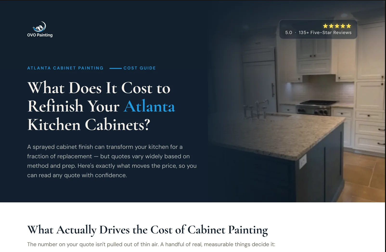 Cabinet Painting Cost Guide